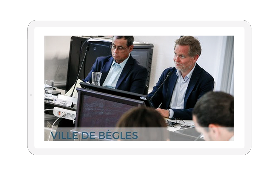 Diffusion d&rsquo;un conseil municipal - Live streaming, Direct, Synoptique production